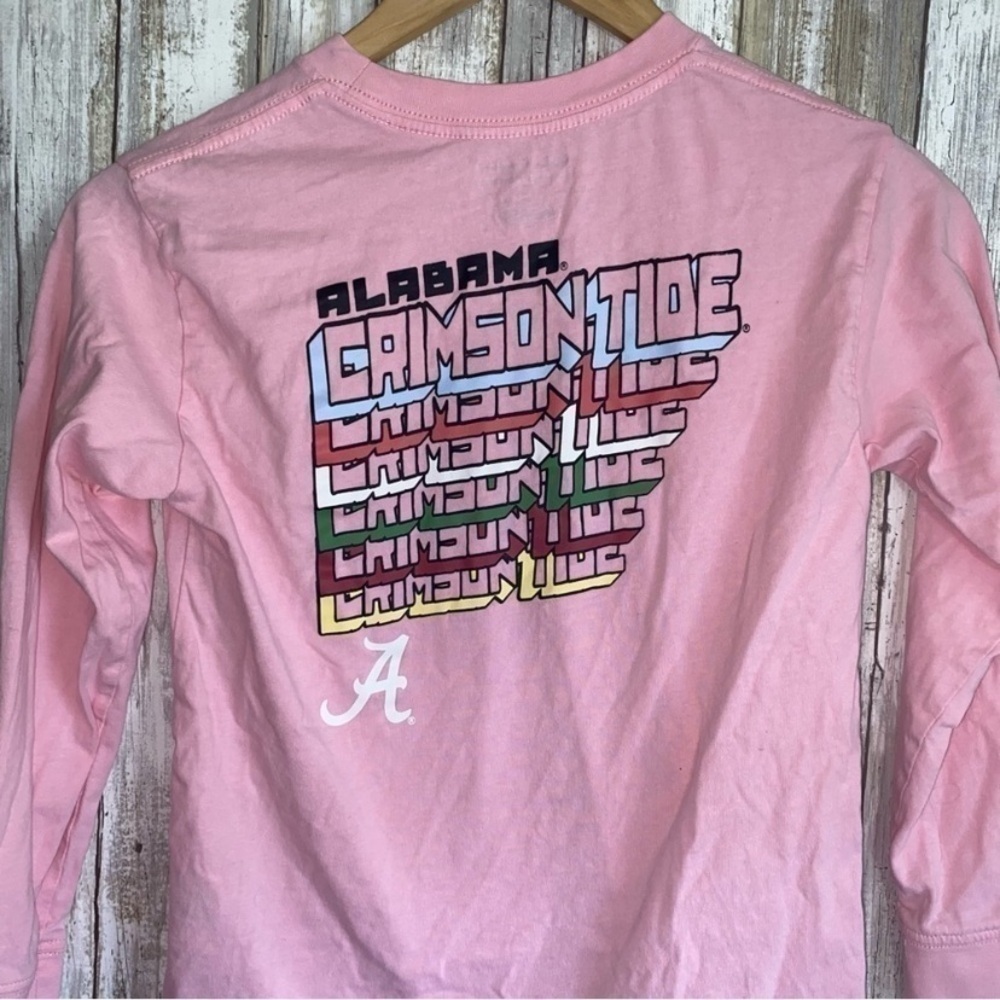 Kid's Champion Alabama Pink Long Sleeve - Picture 4 of 5
